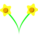 download Daffodil clipart image with 0 hue color