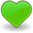 download Tango Emblems Favorite clipart image with 90 hue color