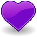 download Tango Emblems Favorite clipart image with 270 hue color