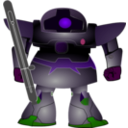 download Saku Robot clipart image with 270 hue color