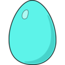 download Brown Egg clipart image with 135 hue color