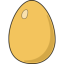 download Brown Egg clipart image with 0 hue color