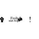 download Freiheit Statt Angst clipart image with 225 hue color