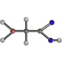 download Glycine Amino Acid clipart image with 225 hue color