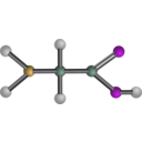 download Glycine Amino Acid clipart image with 270 hue color