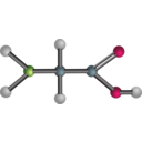 download Glycine Amino Acid clipart image with 315 hue color