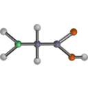 download Glycine Amino Acid clipart image with 0 hue color