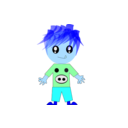 download  clipart image with 180 hue color
