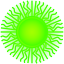 download Sun clipart image with 45 hue color