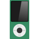 download Apple Ipod Green clipart image with 45 hue color