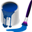 download Color Bucket Purple clipart image with 270 hue color