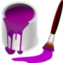 Color Bucket Purple