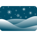 download Winter Scenery clipart image with 315 hue color