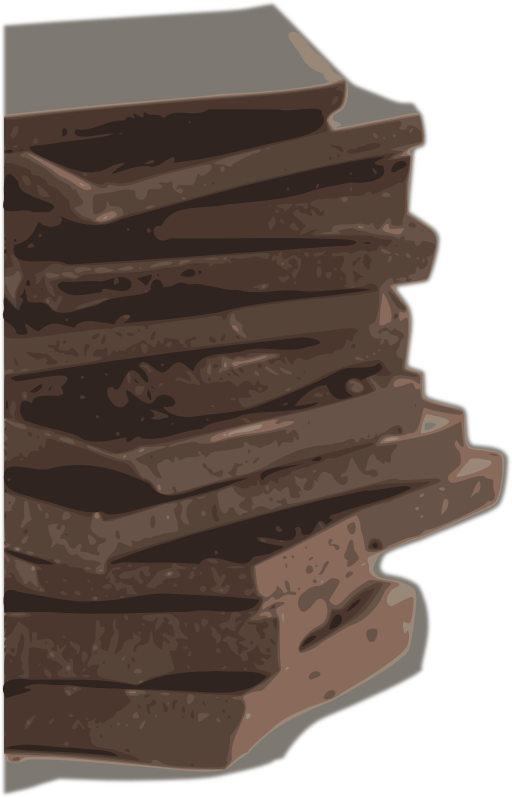 Chocolate Block Pieces Tracing