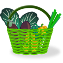 download Cesta De La Compra Llena Full Shopping Basket clipart image with 45 hue color