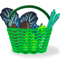 download Cesta De La Compra Llena Full Shopping Basket clipart image with 90 hue color