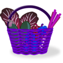 download Cesta De La Compra Llena Full Shopping Basket clipart image with 225 hue color