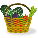 download Cesta De La Compra Llena Full Shopping Basket clipart image with 0 hue color