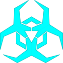 download Malware Hazard Symbol Red clipart image with 180 hue color