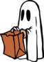 Ghost With Bag Colour