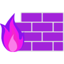 download Firewall clipart image with 270 hue color