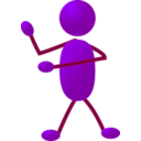 download Stickman 04 clipart image with 90 hue color