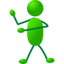 download Stickman 04 clipart image with 270 hue color