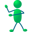 download Stickman 04 clipart image with 315 hue color