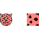 download Leopard clipart image with 315 hue color