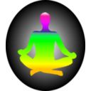 download Chakra Meditation clipart image with 45 hue color