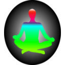 download Chakra Meditation clipart image with 90 hue color
