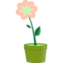 download Blumentopf clipart image with 45 hue color
