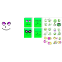 download Book Emoticon clipart image with 90 hue color