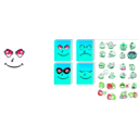 download Book Emoticon clipart image with 135 hue color