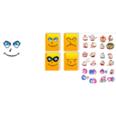 download Book Emoticon clipart image with 0 hue color