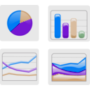 download Graphs clipart image with 180 hue color