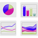 download Graphs clipart image with 225 hue color