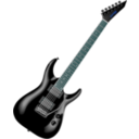 download Guitar clipart image with 180 hue color