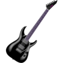 download Guitar clipart image with 270 hue color