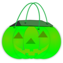 download Trick Or Treat Bag 2 clipart image with 90 hue color