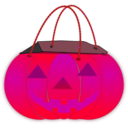 download Trick Or Treat Bag 2 clipart image with 315 hue color