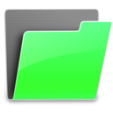 download Folder Icon clipart image with 90 hue color