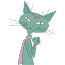 download Mother Cat clipart image with 270 hue color