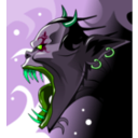 download Demon clipart image with 90 hue color