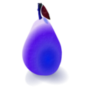 download Pear clipart image with 180 hue color