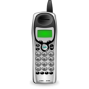 download Cordless Phone No Basestation clipart image with 45 hue color