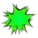 download Pow clipart image with 90 hue color