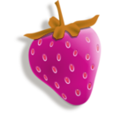 download Strawberry clipart image with 315 hue color