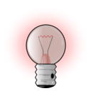 download Light Bulb clipart image with 315 hue color