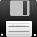 download Floppy Disk clipart image with 0 hue color